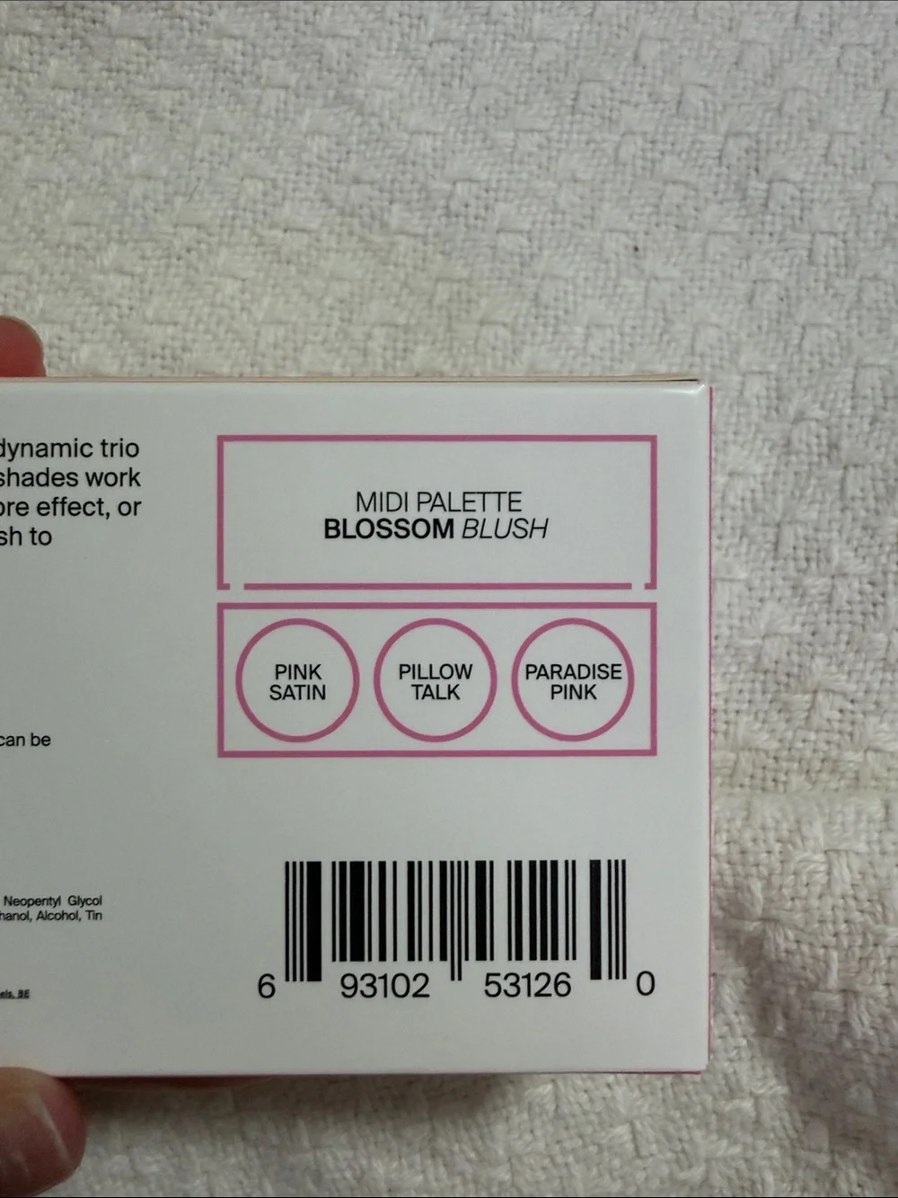OFRA three pink
